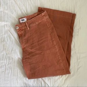 Paige Nellie Pants - Burnt Orange size 30